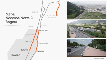 OHLA se adjudica la obra del corredor Accesos Norte 2 en Colombia